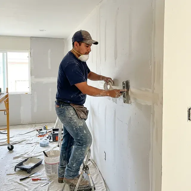 Drywall work in Wheaton